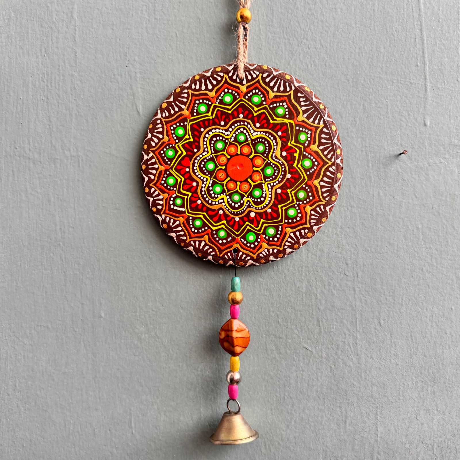 Small Mandala Wall Bell