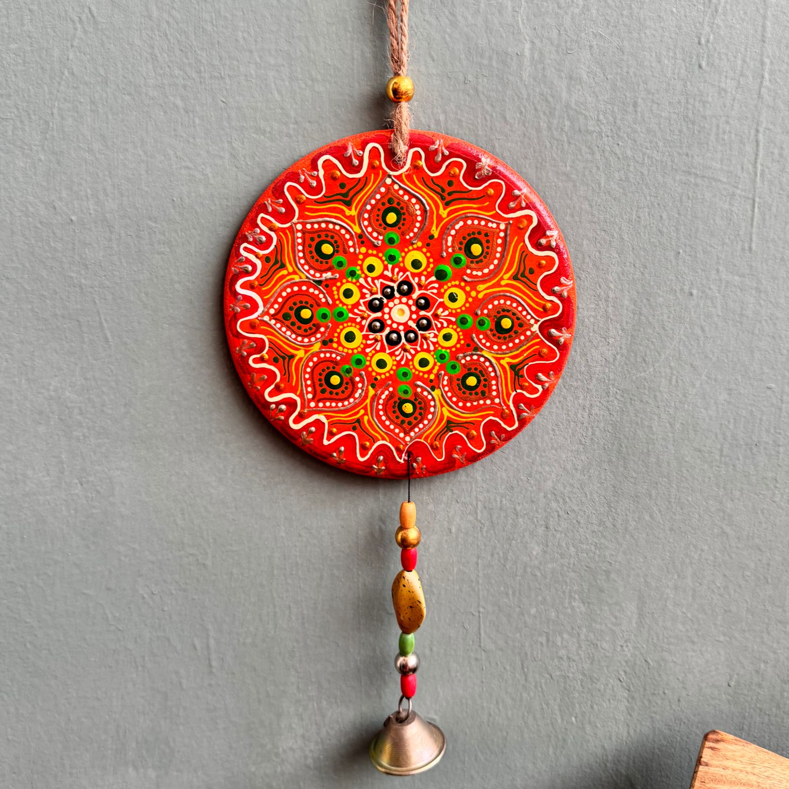 Small Mandala Wall Bell