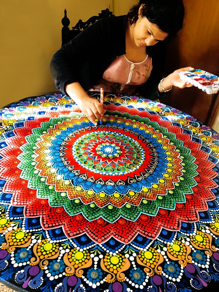 Rangoli Board 40 Inches