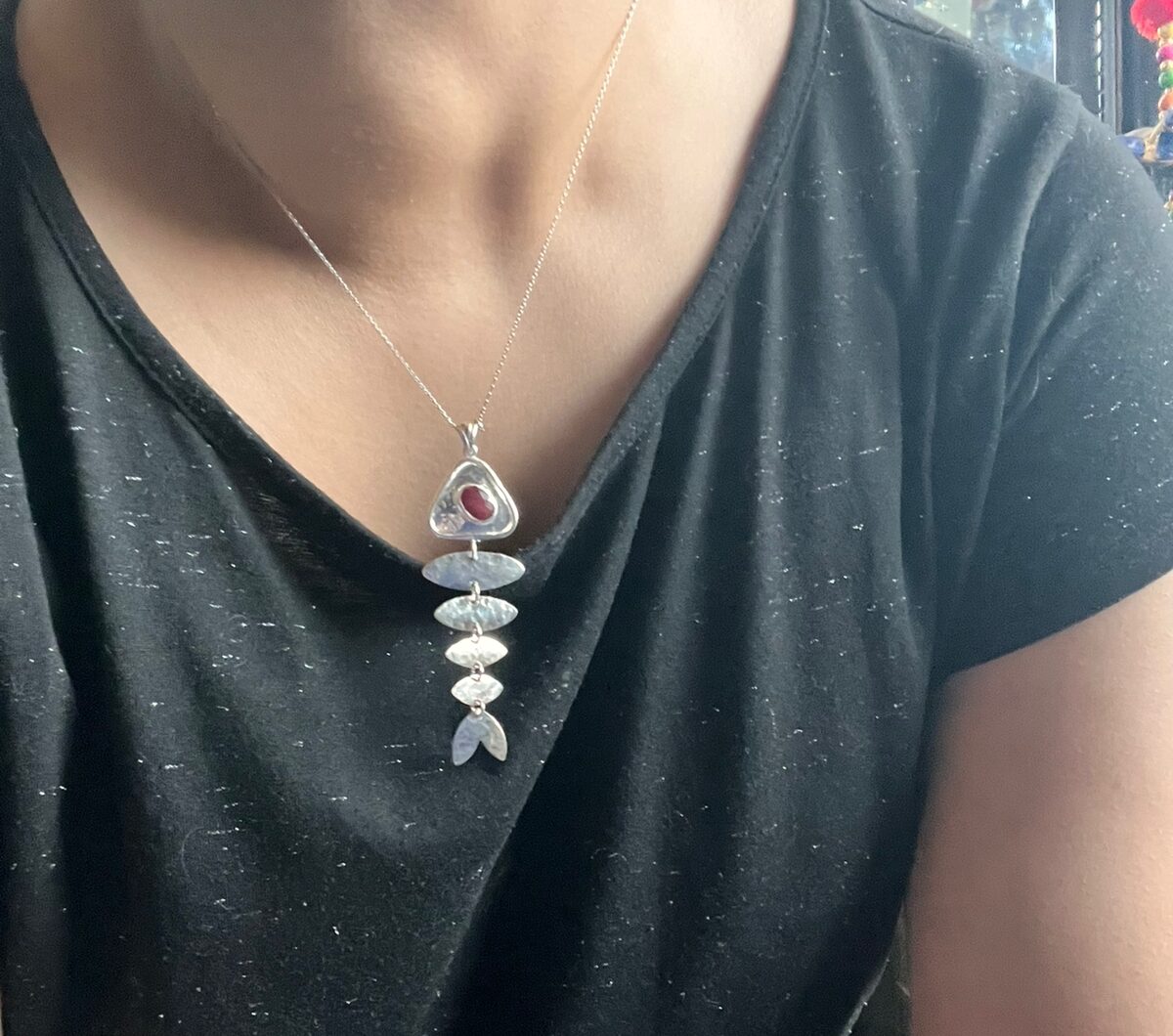 The Big Fish in Sterling Silver