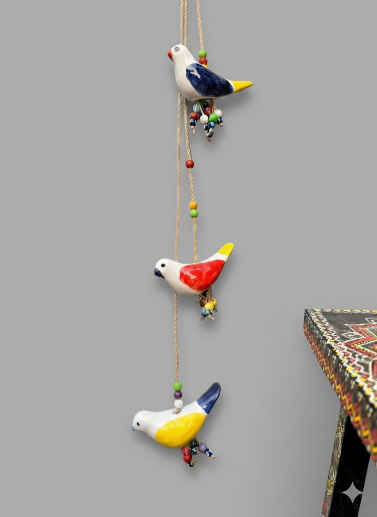 Trio Turkish Bird Hanging